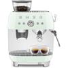 Smeg Macchina da caffè a leva 50's Style verde pastello