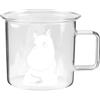 Muurla Tazza strutturata Muurla Mumin Piccolo Mumin 350 ml incolore vetrata