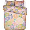 Essenza Lenzuola Flower Fling 240 x 220 cm colorate con 2 federe per cuscini 60 x 70 cm chiusure flap
