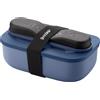 Guzzini Lunchbox Store & Go 900 ml celeste scuro con posate