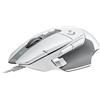 Logitech G G502 X Mouse Gaming Cablato - Switch Principali Ottico-Meccanici Ibridi LIGHTFORCE, Sensore per Gaming HERO 25K, Compatibile con PC - macOS/Windows - Bianco