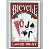 Bicycle Grande Stampa (Rosso)