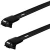 Thule Portatutto Thule Edge Black Citroën C5 5-dr Estate con mancorrenti sul tetto (hagus) 01-07