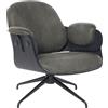 BD BARCELONA DESIGN poltrona LOW LOUNGER - LOW-LOUNGER-P