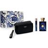 Versace Dylan Blue Cofanetto 100 ml, 10ml Eau De Toilette + Borsello Nero