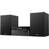 Philips Audio Philips TAM4505M2 Sistema Micro Hi-Fi - 80W, Altoparlanti Bass Reflex, DAB+/FM, CD, USB, Audio-in, Bluetooth 5.4, Auracast, Telecomando, Digital Sound Preset, Imballaggio ecologico