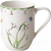 Villeroy & Boch - Colourful Spring Tazza Con Manico Verde, Lavabile in Lavastoviglie, Adatto per Microonde, Tazze Caffe Moderne, Pasqua Decorazioni, Regalo Pasqua, Porcellana Premium