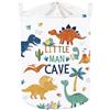 Clastyle Cesto Portabiancheria Boho Dinosauro Cestino Portaoggetti Palma Cesta Biancheria Genitori per Organizzare Giocattoli Vestiti, Colorato, 36x45 cm