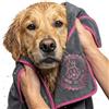 HUND IST KÖNIG Asciugamano per cani di alta qualità, extra assorbente, ultra morbido e soffice, asciugamano per cani in microfibra ad alte prestazioni con 4 interventi, lavabile a 60°, asciugatura rapida