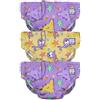 Bambino Mio, Costumino Contenitivo, 3 Pannolini Lavabili A Prova di Perdite, (Razze viola) Stiloso e Leggero, (0-6 mesi)