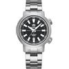 ADDIESDIVE Orologi Subacquei Uomo Ghiera Rotante Interna 8215 Automatico Zaffiro Sintetico Orologio luminescente,Nero