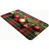 Comart - Tappeto Cucina Austin - Impermeabile - Antiscivolo - Antimacchia - Lavabile in Lavatrice - Passatoia in Poliestere - per Corridoio e Cucina - Made in Italy - Palline Natale - 50x130 cm