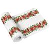 PAW Decor Collection PAW - Runner Tavola (40 x 2400 cm) I Decorazioni da Tavola per Natale, Inverno | Neve, Stella di Natale I Decorazioni da Tavola I Glory Poinsettia
