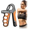 ZHYUAN Hand Grip Resistenza Regolabile 5-100kg, Allenamento della Forza di Presa con Contatore, Attrezzo per Esercitare Le Dita, Resistenza regolabile 5-100 kg pinza manuale per allenamento muscolare