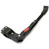 Xrten Cavalletto Bicicletta Universale,Xrten MTB Cavalletto Laterale Regolabile in Alluminio Lega per MTB Bici(Nero)