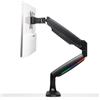 Kensington Braccio per Monitor Singolo con Piastra Vesa, Altezza Regolabile One-Touch, per l'Home Office, Molla a Gas Integrata, Nero (K59600WW)