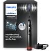 Philips Sonicare AdvancedClean Limited Edition, Spazzolino elettrico - schermo smart, sensore di pressione, promemoria sostituzione testina, 5 modalità di spazzolamento e SmarTimer, nero, HX3792/11