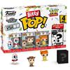 Funko Bitty Pop! Toy Story - Forky 4PK - Forky, Woody, Gabby Gabby E una Mini Figura Misteriosa a Sorpresa - 0.9 Inch (2.2 Cm) - il Mondo Dei Giocattoli da Collezione - Idea Regalo - Cake Topper