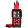 QPKING Lettore di codici M4 per moto, strumento diagnostico per Suzuki 4-6P, Yamaha/Honda 4P, Kawasaki 1-6P, Gen IV 6P/PGO - Lettura/Cancellazione codici, Ripristino servizio, Spurgo ABS, OBD2, 17