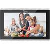 ANJIELO SMART Monitor a 7/10 pollici del touch screen per il sistema del videocitofono senza fili di Aaprtment (10 pollici (argento))