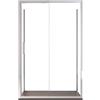 OLIMPO DOCCE - Box Doccia Tre lati anta Scorrevole in Cristallo Trasparente 6mm H195 AGATA - 70x170x70