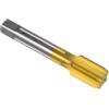 QUARKZMAN Maschio per Fresatura Filettature Metriche M20 x 1.5 H2 Rivestimento Titanio Acciaio ad Alta Velocità 4 Scanalature Dritte Filettatura per Viti Maschiatura Filettatura Riparazione