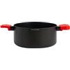 H&H Alessandro Borghese Hot Spot Casseruola 2 Manici in Alluminio Antiaderente, 24cm