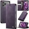 Cracedily Cover per iPhone 17 Pro Case, Libro Custodia Portafoglio Premium Pelle PU, Slot Scheda, RFID Shieldon, Chiusura Magnetico Aletta Antiurto Case Custodia per iPhone 17 Pro, Viola