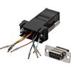 StarTech.com GC98FF Adattatore Modulare da DB9 a RJ45, F/F, Nero