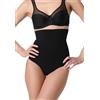 Lovable Guaina Modellante Vita Alta Seamless | Microfibra Tecnica Stretch Senza Cuciture | Effetto Contenitivo Invisibile | Silhouette Shaping Donna, Nero, S