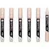 Marbel - Confezione da 6 marcatori universali punta arrotondata media 6mm Nude N°425 - DA0226006425Cpack