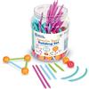 Learning Resources Secchiello con Bastoncini, Curve e Sfere