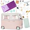 OG DOLLS Our Generation - Crociera in Camper - Giocattolo Camper da 58 Pezzi - Veicolo Giocattolo con Elettronica - Accessori per Bambole da 46 cm - Gioco di finzione - Bambini 3 Anni +