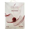 CIU CIU BAG IN BOX VINO ROSSO 5 LT