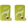 Lindt Lindor Praline di Cioccolato al Latte con Ripieno Pistacchio, 16 Cioccolatini al Pistacchio, Confezione da 400g