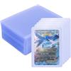 Carehabi Custodie per carte Set di 30 Custodie per Carte da Collezione Trasparente spessore regolare Card Protectors Adatte per carte sportive,MTG,Pokemon Magic