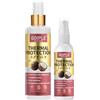 WOZUTUNT 2 spray termico di cocco, protezione termica per capelli, misura da viaggio, trattamento parabenico e senza coloranti,