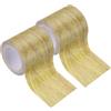 PATIKIL 2 Pezzi Pellicole Adesive Legno Autoadesivo 4,57M x 5,7cm Carta Adesiva per Mobili Legno Riparazione Pellicola Autoadesiva Effetto per Pavimenti Porte Sedie Armadi, Quercia Marrone