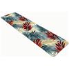 Comart - Tappeto Cucina Austin - Impermeabile - Antiscivolo - Antimacchia - Lavabile in Lavatrice - Passatoia in Poliestere - per Corridoio e Cucina - Made in Italy - Folhas Tropical - 50x230 cm