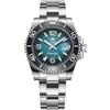 ADDIESDIVE Orologi Subacquei da Uomo Quadrante di Facile Lettura Quarzo Impermeabile 200 M Blu Sfumato Luminescente