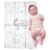 Baby Comfort Fasciatoio portatile pieghevole da viaggio, morbido, impermeabile, compatto, 40 x 60 cm (pavone)
