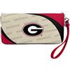 Little Earth Productions Littlearth NCAA Curve Zip Organizer Portafoglio, Georgia Bulldogs, 8" x 4" x 1", NCAA Curve Zip Organizer Portafoglio