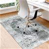 Homcomodar Tappeto Sedia Ufficio 90 x 120 cm, Tappetino Protettivo per Pavimenti Duri, Tappeto Salvapavimento, Tappetino Protettivo per Pavimento Antigraffio (Grigio)