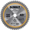 DEWALT Lama per sega circolare per il taglio del metallo in acciaio dolce, per DCS383, 184 mm x 20 mm x 48 denti, DT1044-QZ