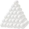 Mizikuu 50 Palline da Ping Pong Bianche in Plastica per Allenamento