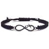 Storela Bracciali infinito artigianali in argento placcato Storela per donne e uomini, nella nostra collezione di bracciali infinito, amore e corda. 100% impermeabile e regolabile - Accessori per festival.