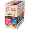 Wellness CORE Signature Selects 8x79g, Salmone,Tonno&Gamberetti-Umido Gatti