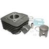 cyclingcolors cilindro motore pistone fasce elastiche moto ciclomotore motore 50cc compatibile con Peugeot TKR trekker Speedfight vivacity buxy elyseo