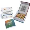 metaFox Coaching Cubes for Emotional Intelligence - 9 cubes with Coaching Questions for Emotion, Personal Development - Use as Therapy Tools, Story Cubes, Conversation Cubes, Therapy Games