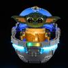 GEAMENT Set di Luci LED Compatibile Con LEGO Grogu e carrozzina (Grogu with Hover Pram) 75403 (Modello di mattoncini non incluso)
